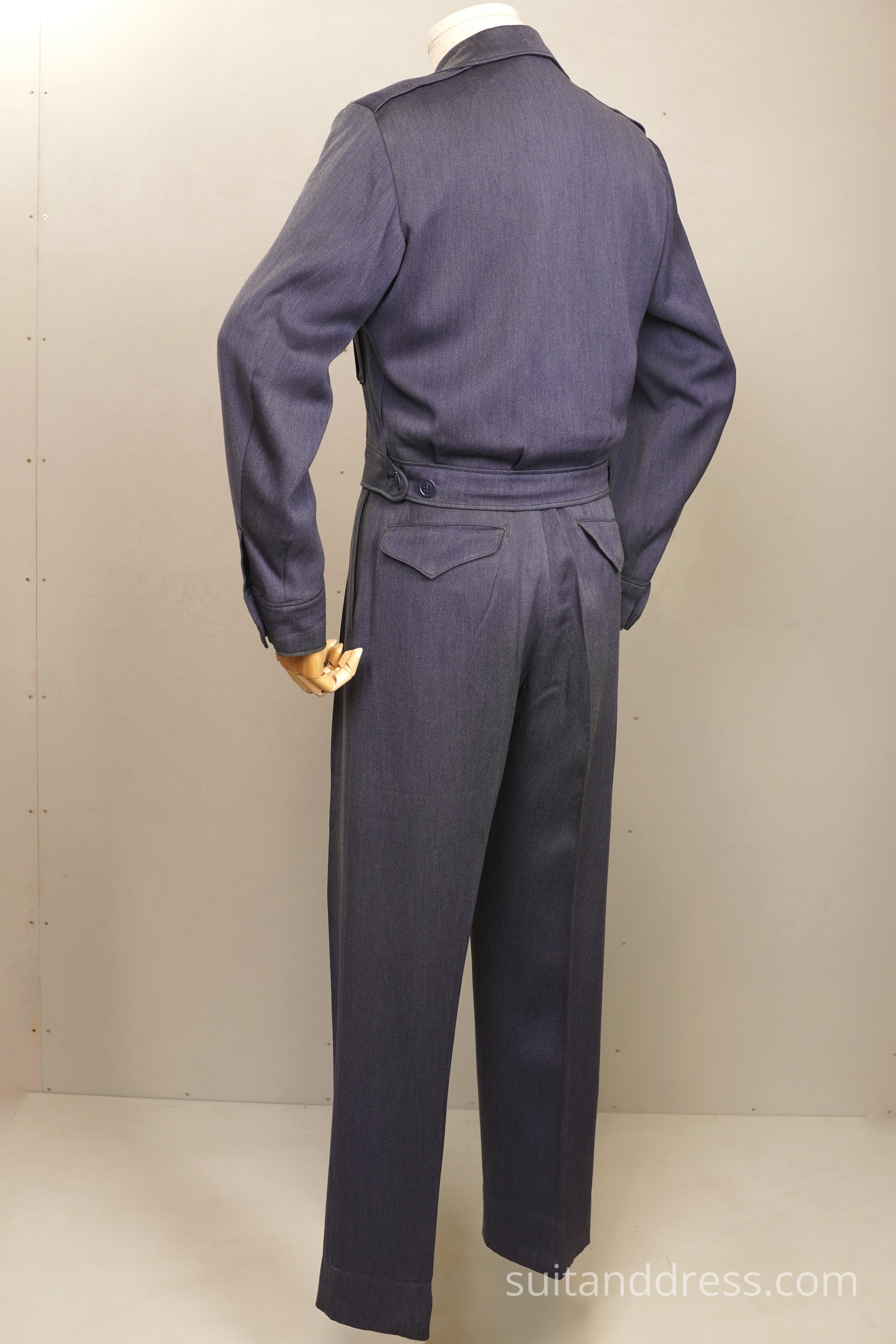 1950s military style suit