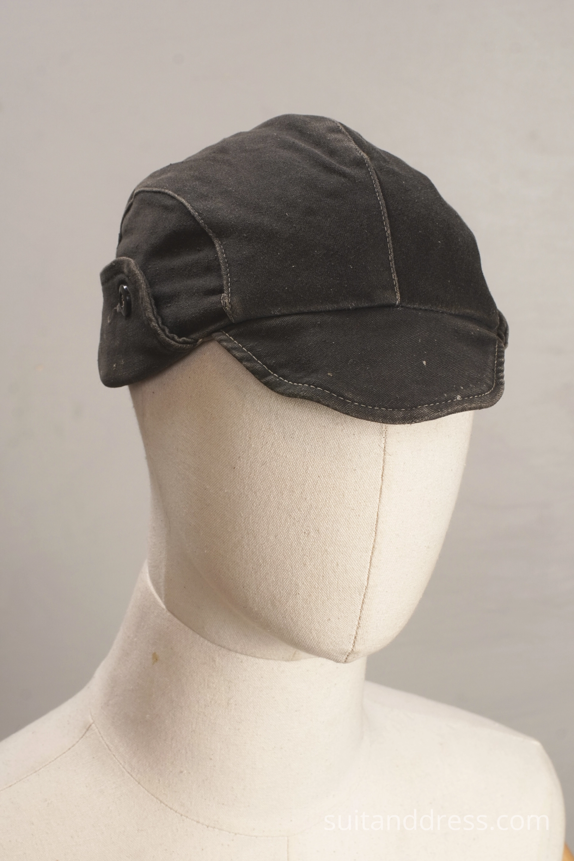 vintage soviet work cap 1970s USSR workwear