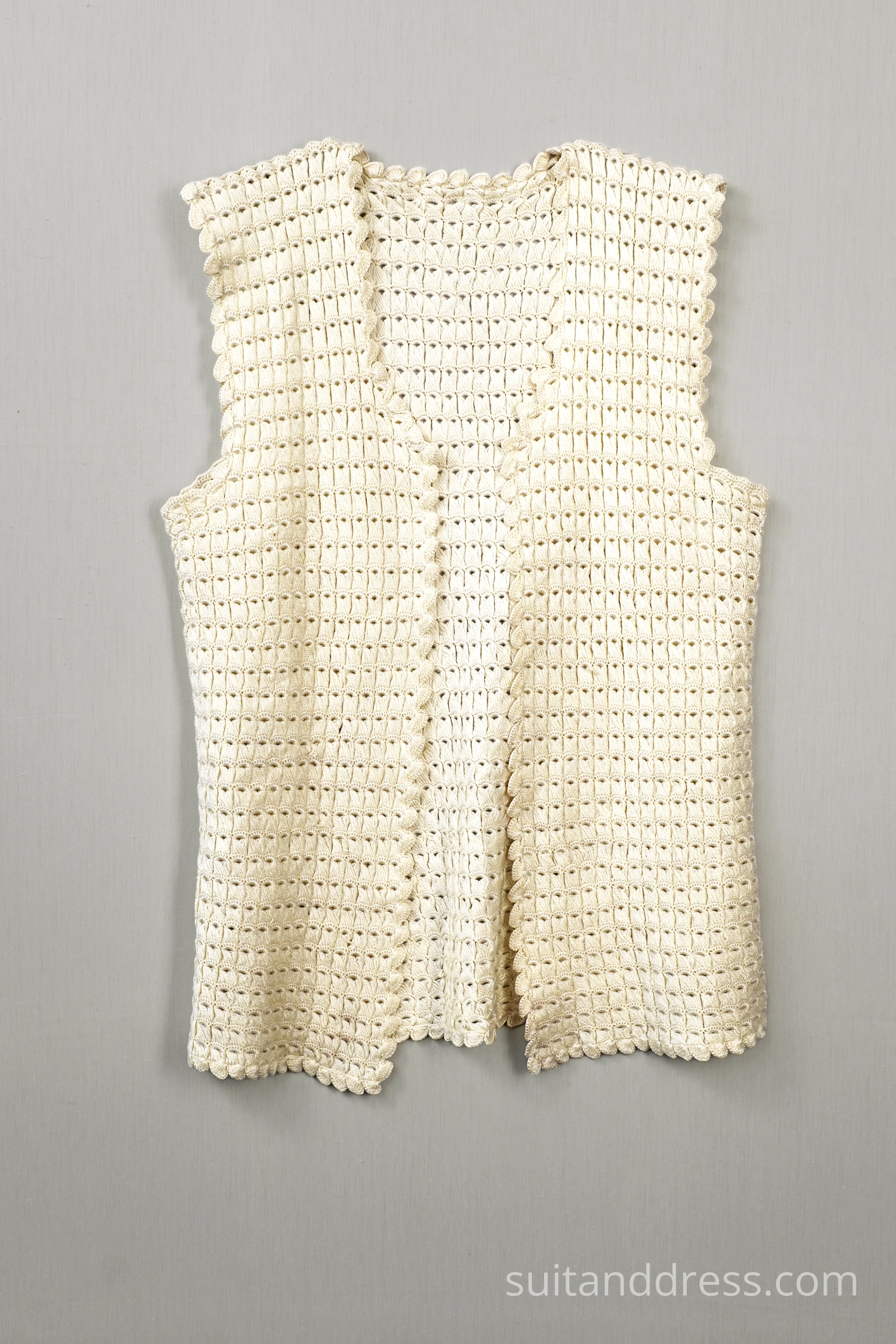 1970s crochet ladies vest retro costume rent hire Latvia Riga
