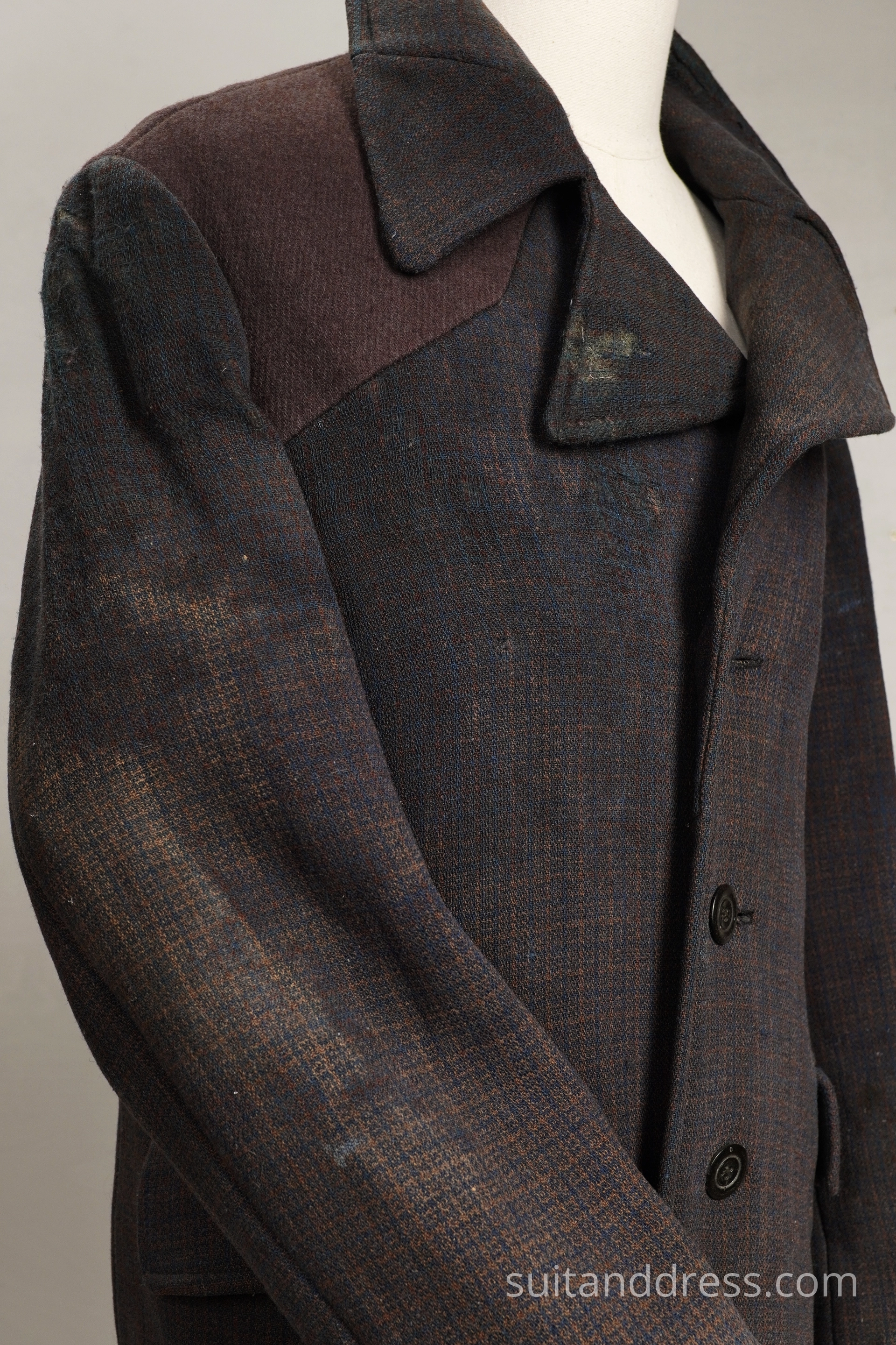 1940s distressed coat replica
