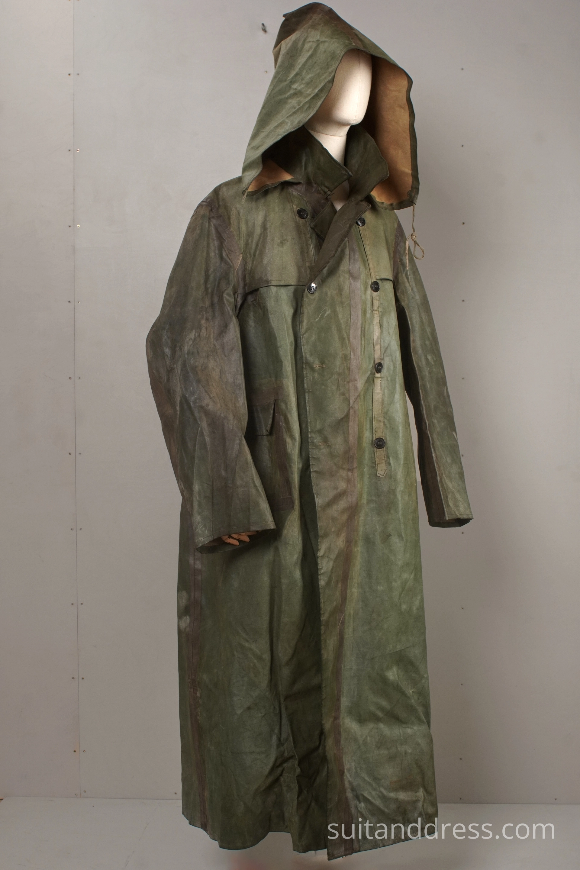 Vintage soviet work military coat
