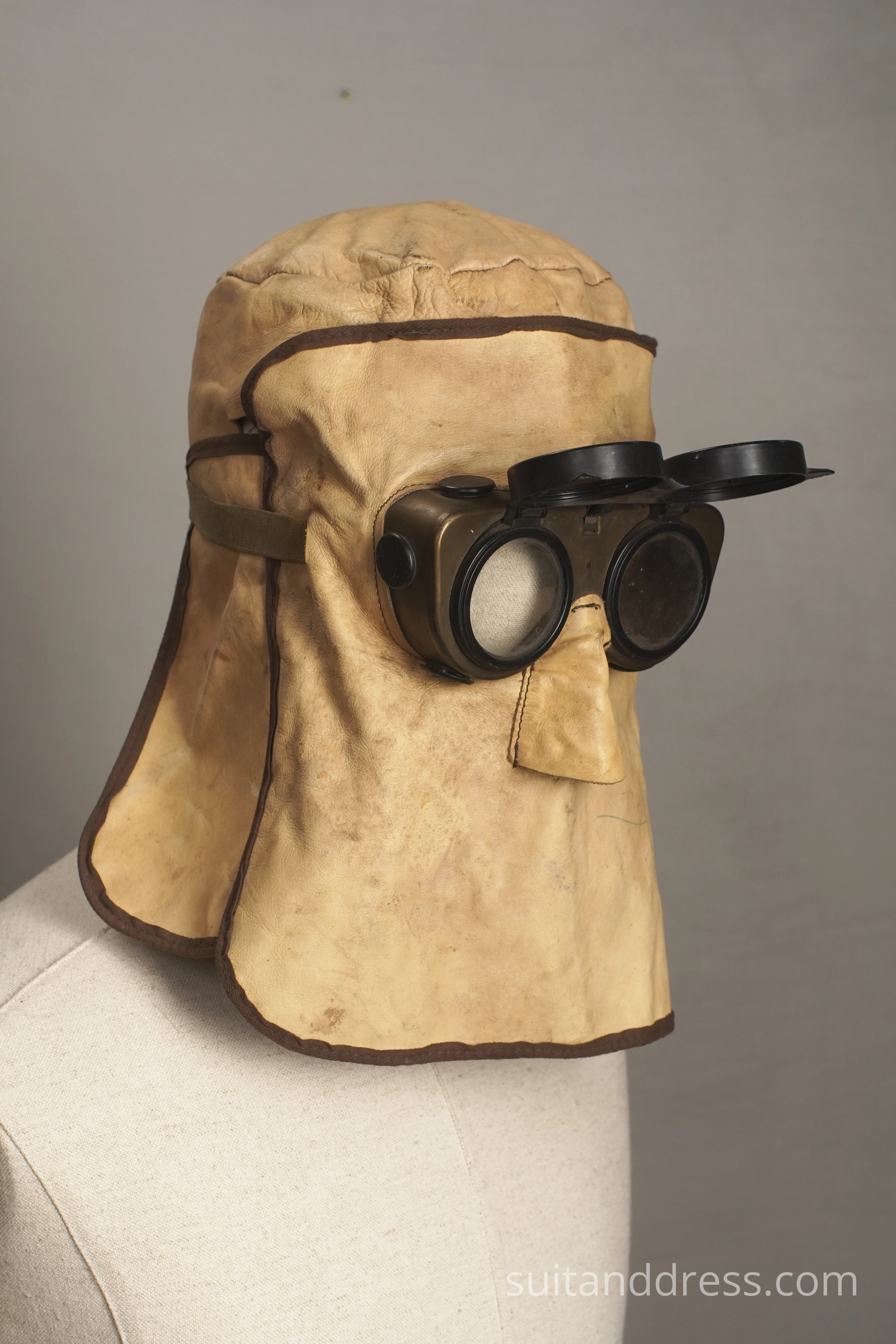 Vintage welding helmet soviet metallurgy worker outfit