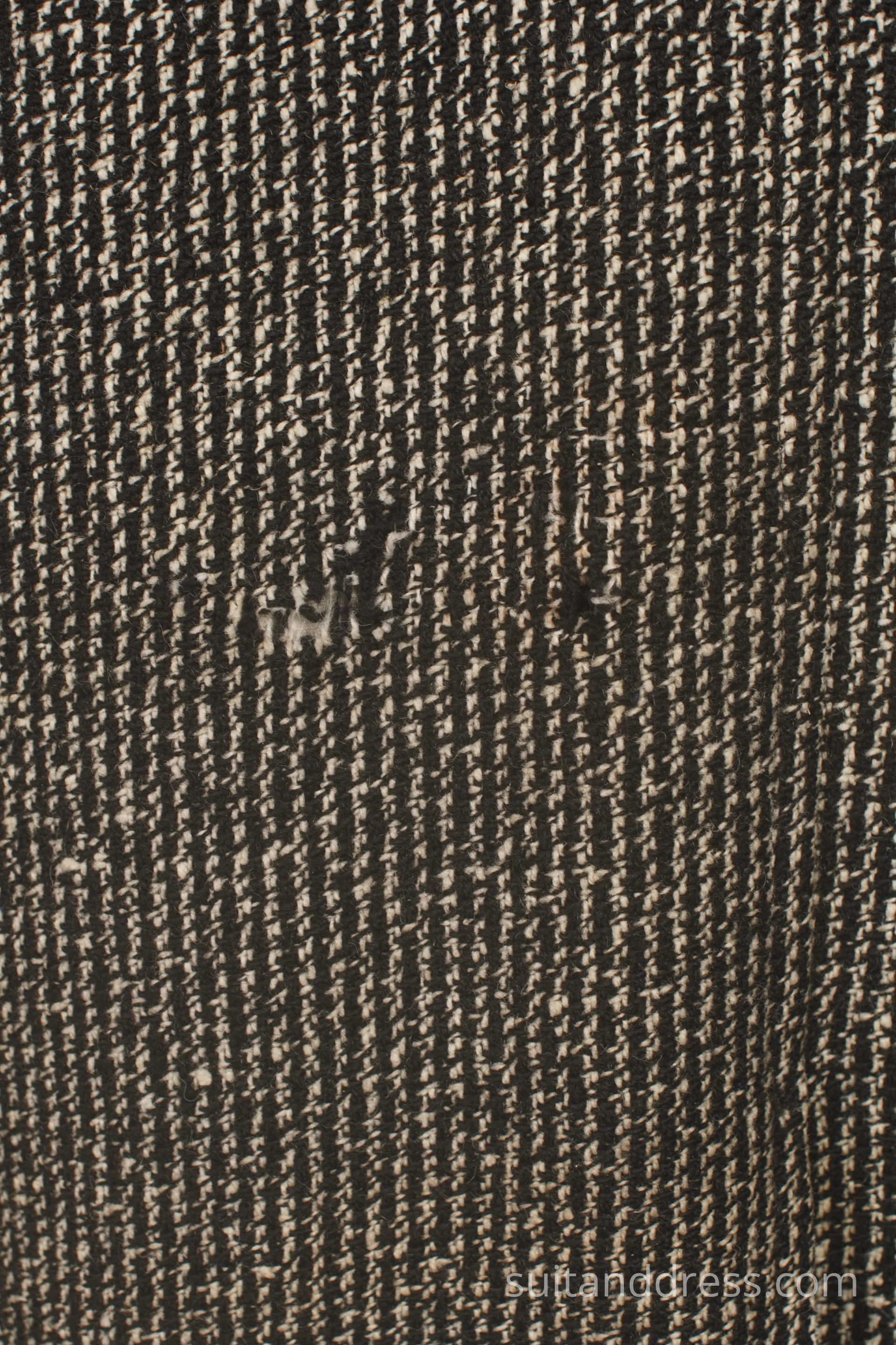 Vintage 1960s tweed fleck coat worn out
