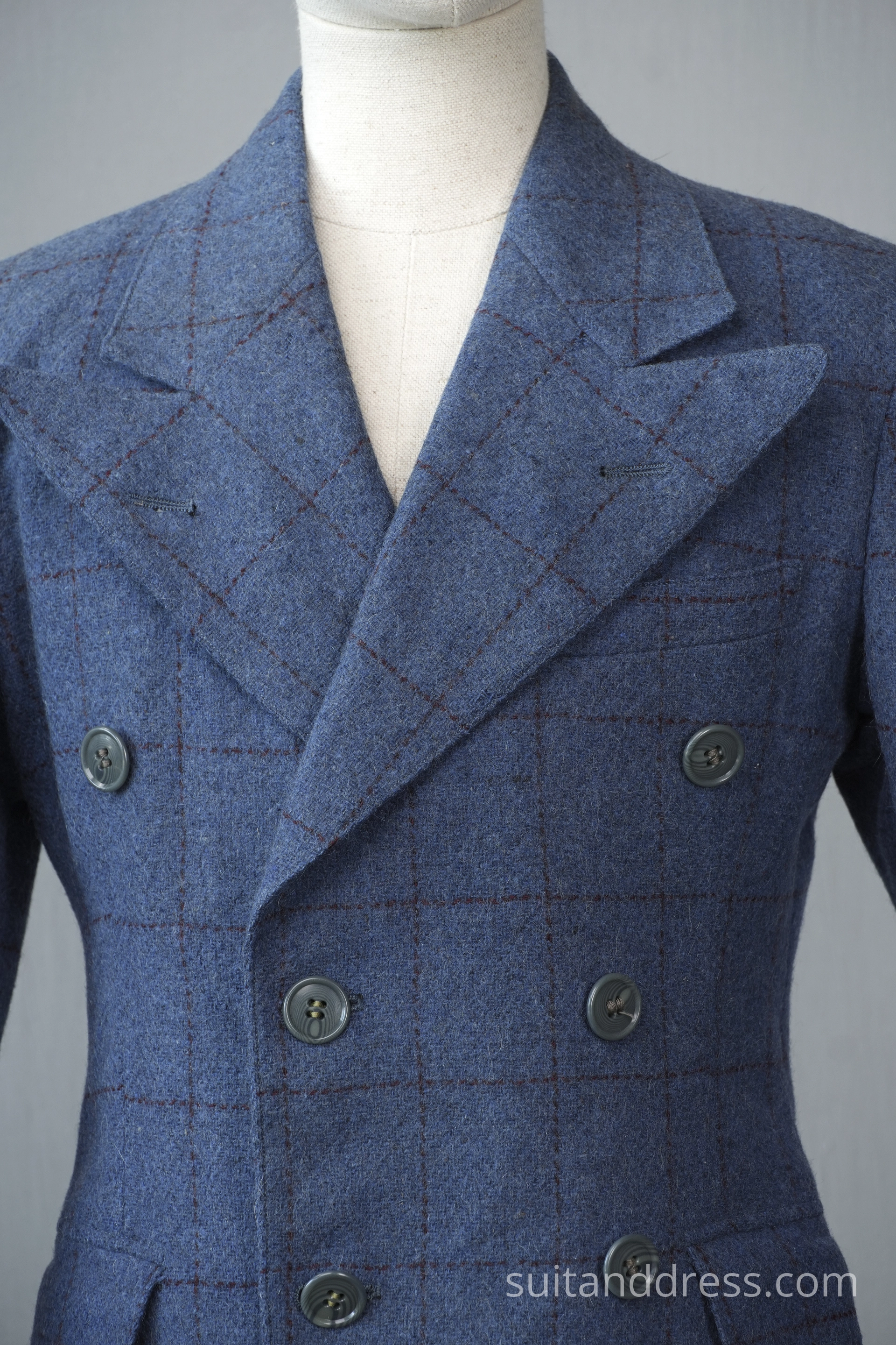 1940s boys wool tweed blazer 40s style vintage costume hire rental for films in Riga Latvia