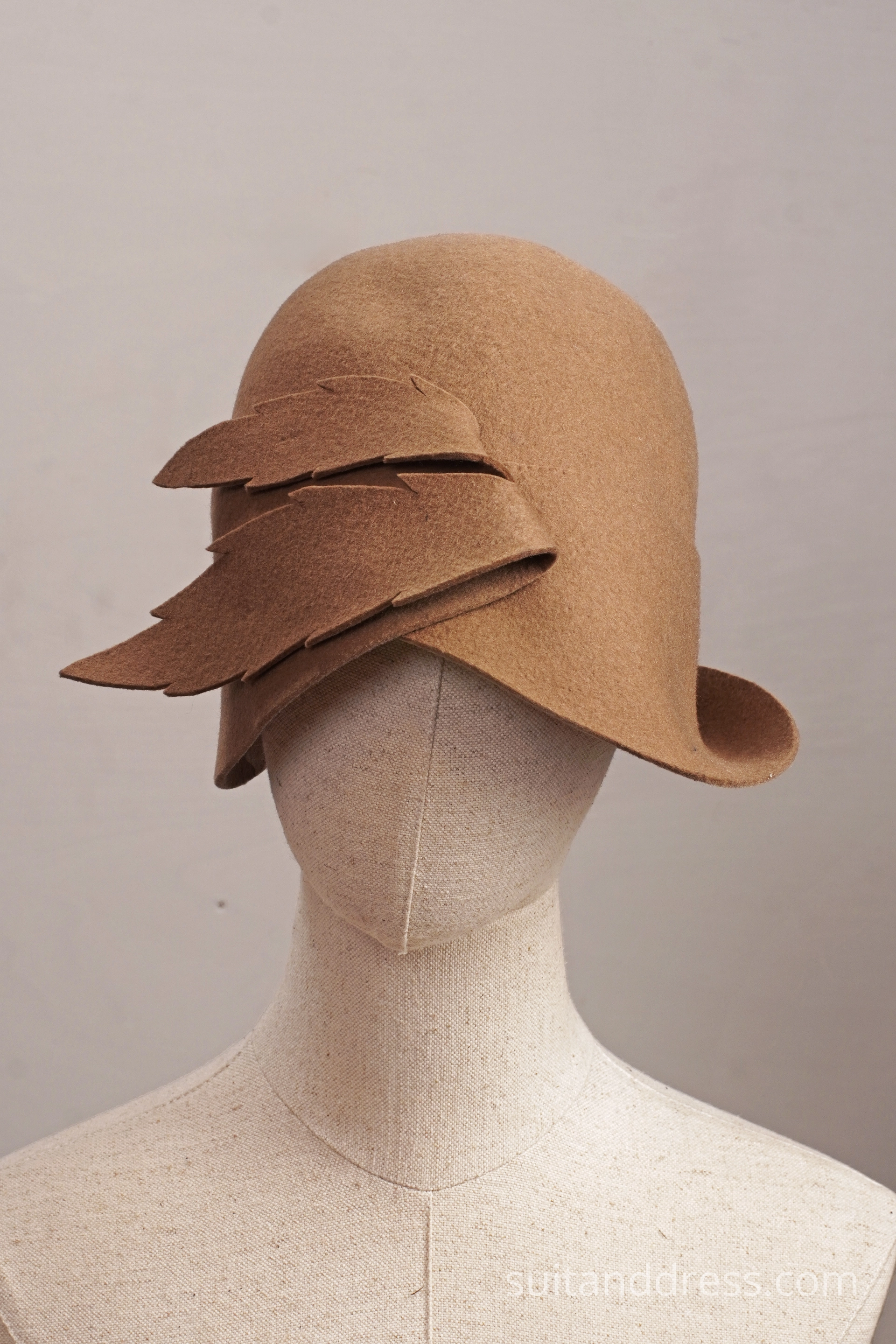 1920s style felt hat replica