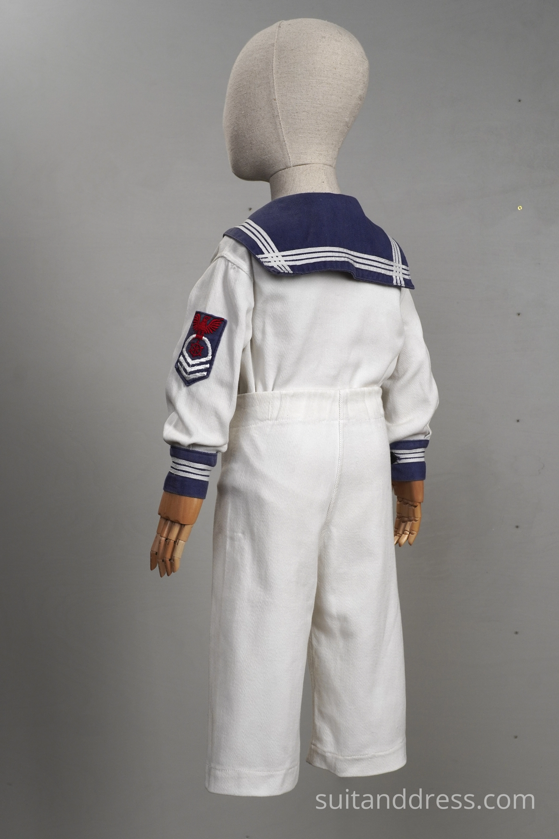 vintage zēnu jūrnieku uzvalks