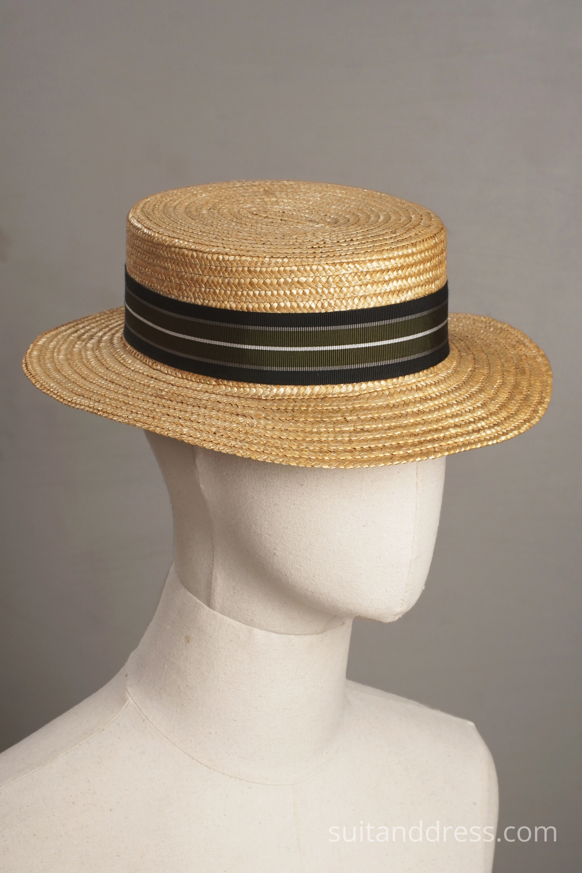 vintage style boaters hat