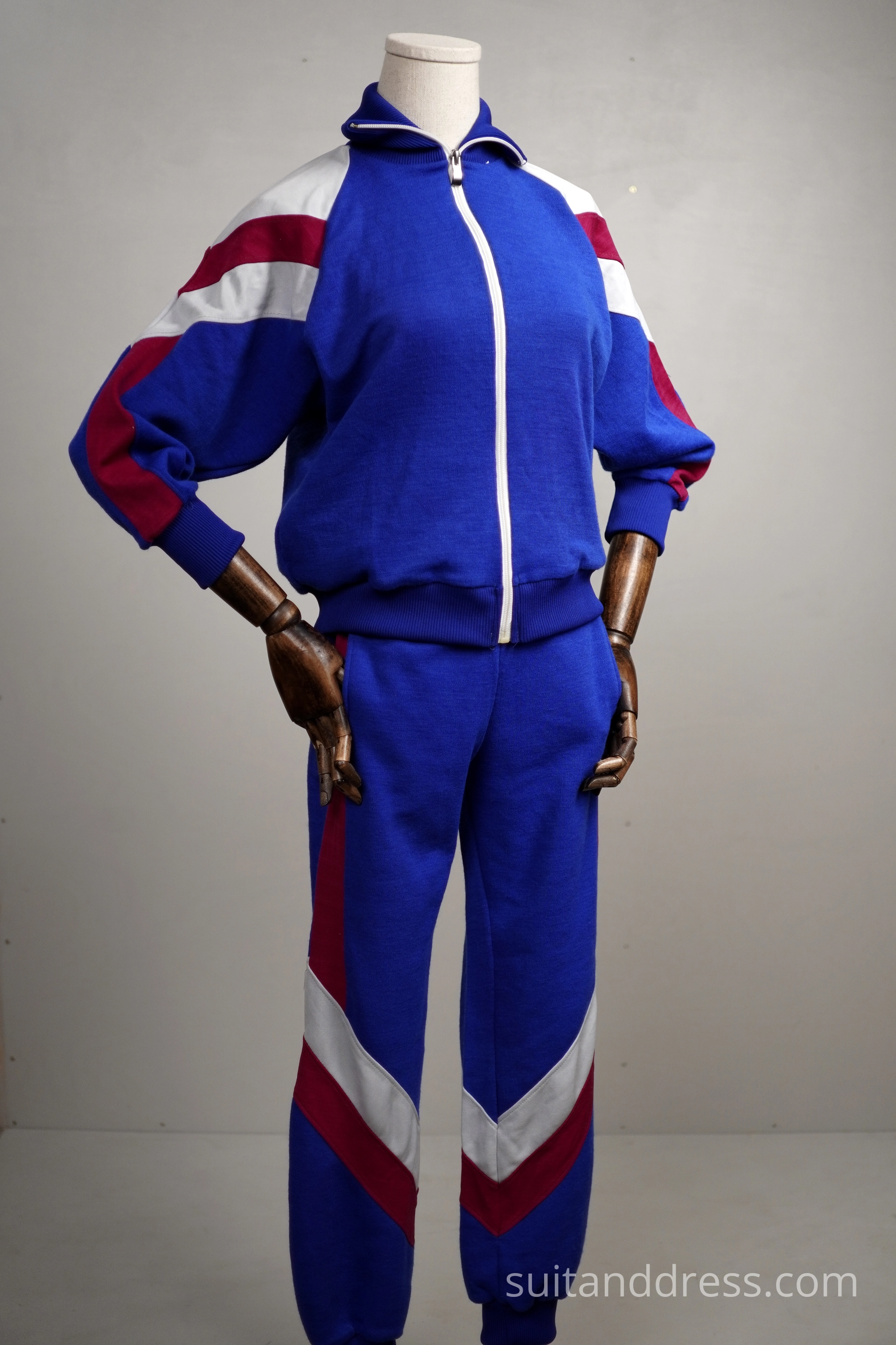 80s colorblock tracksuit for rent
