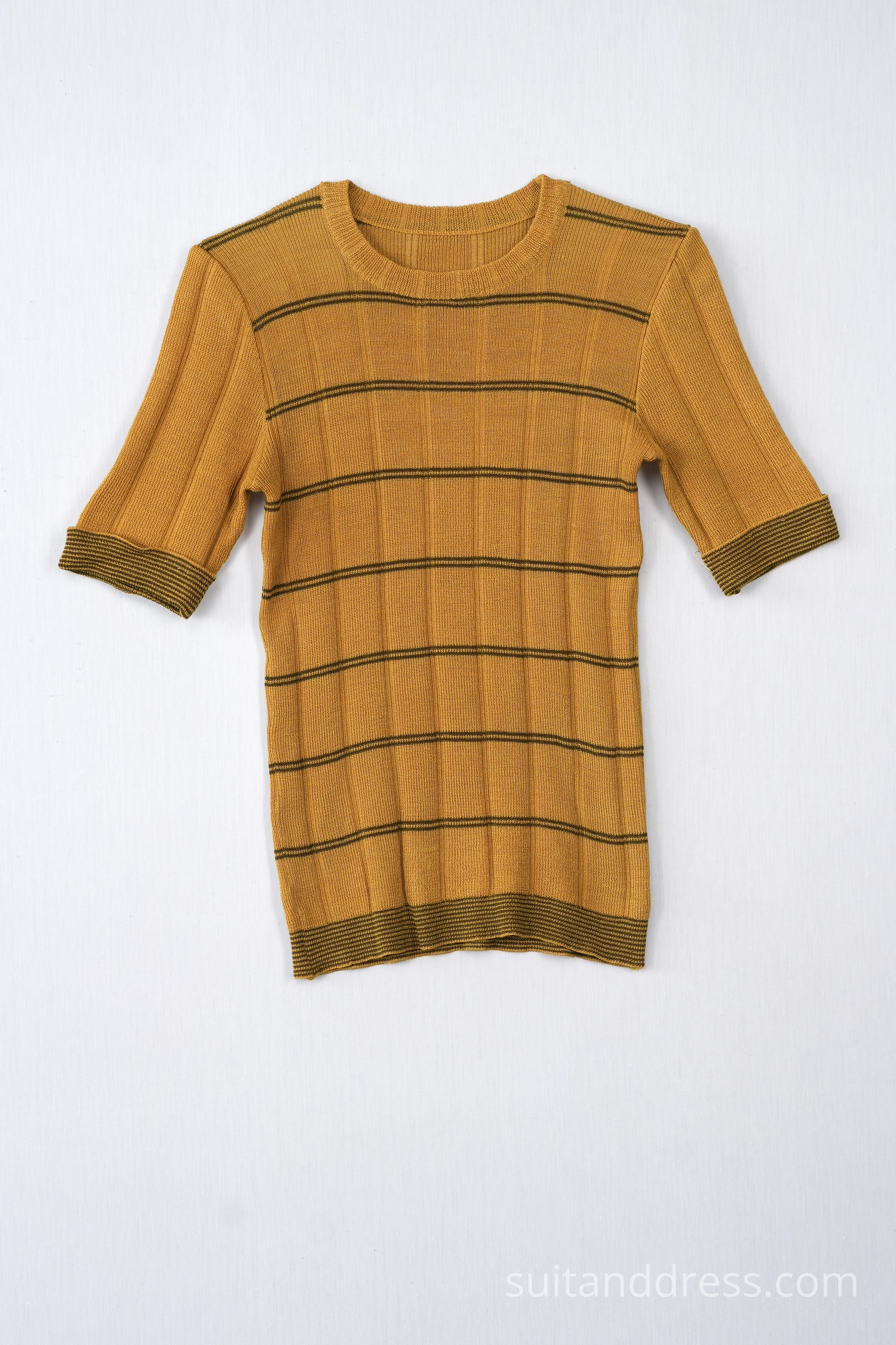 1960s 70s ladies striped jersey top wardrobe rentals for films vintage costume rent in Riga Latvia