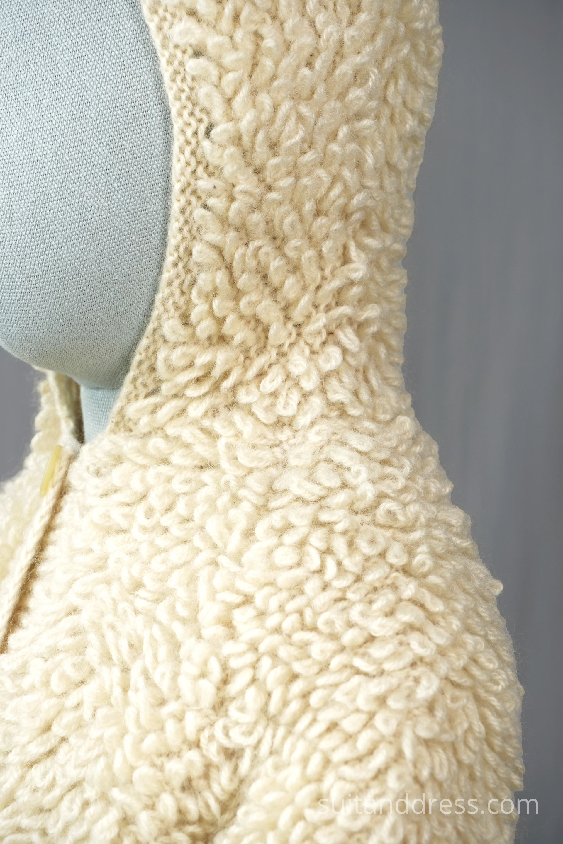 1970s girls wool knitted winter cardigan costume rental for films in Riga Latvia