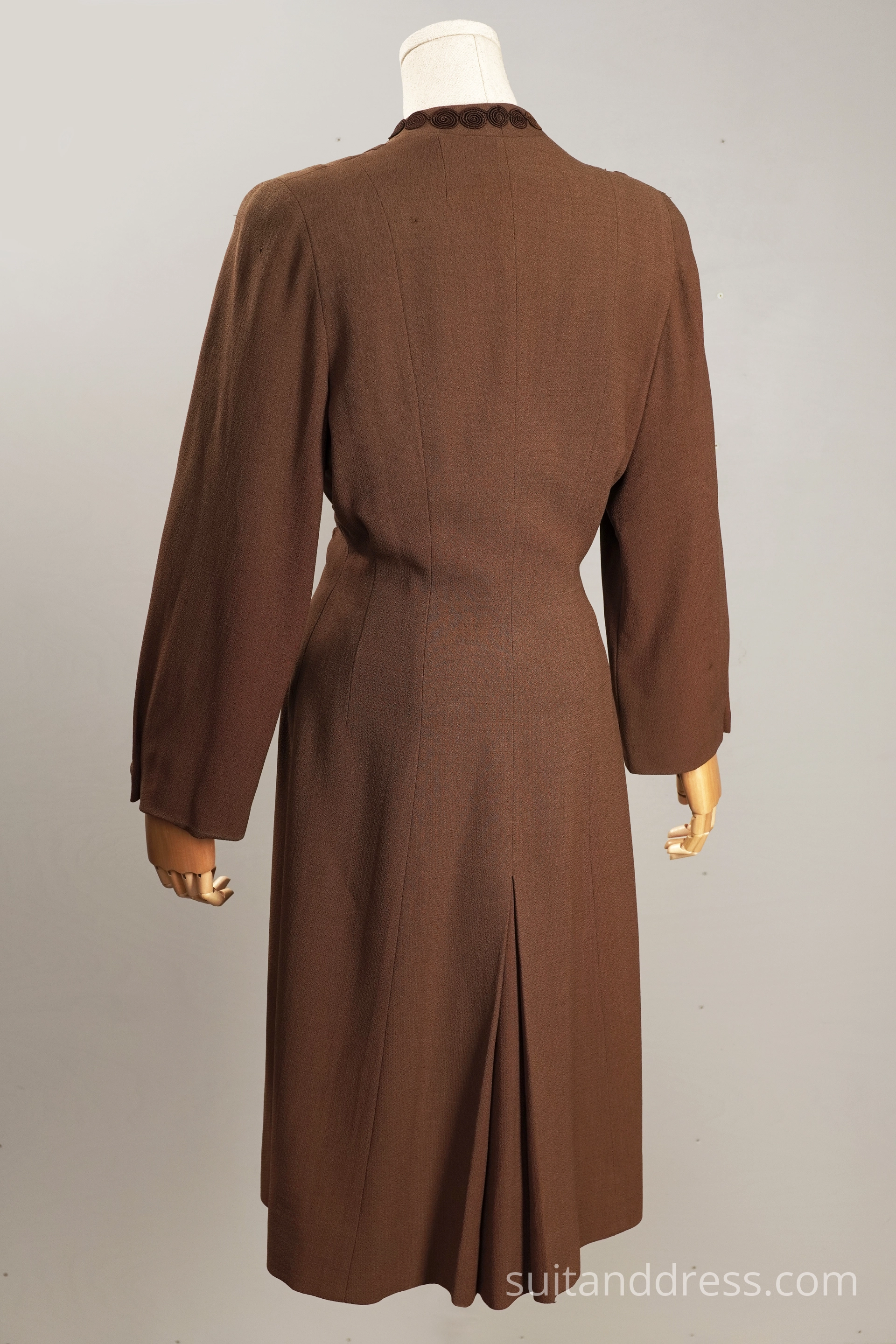 1930s ladies wool crepe coat for rent