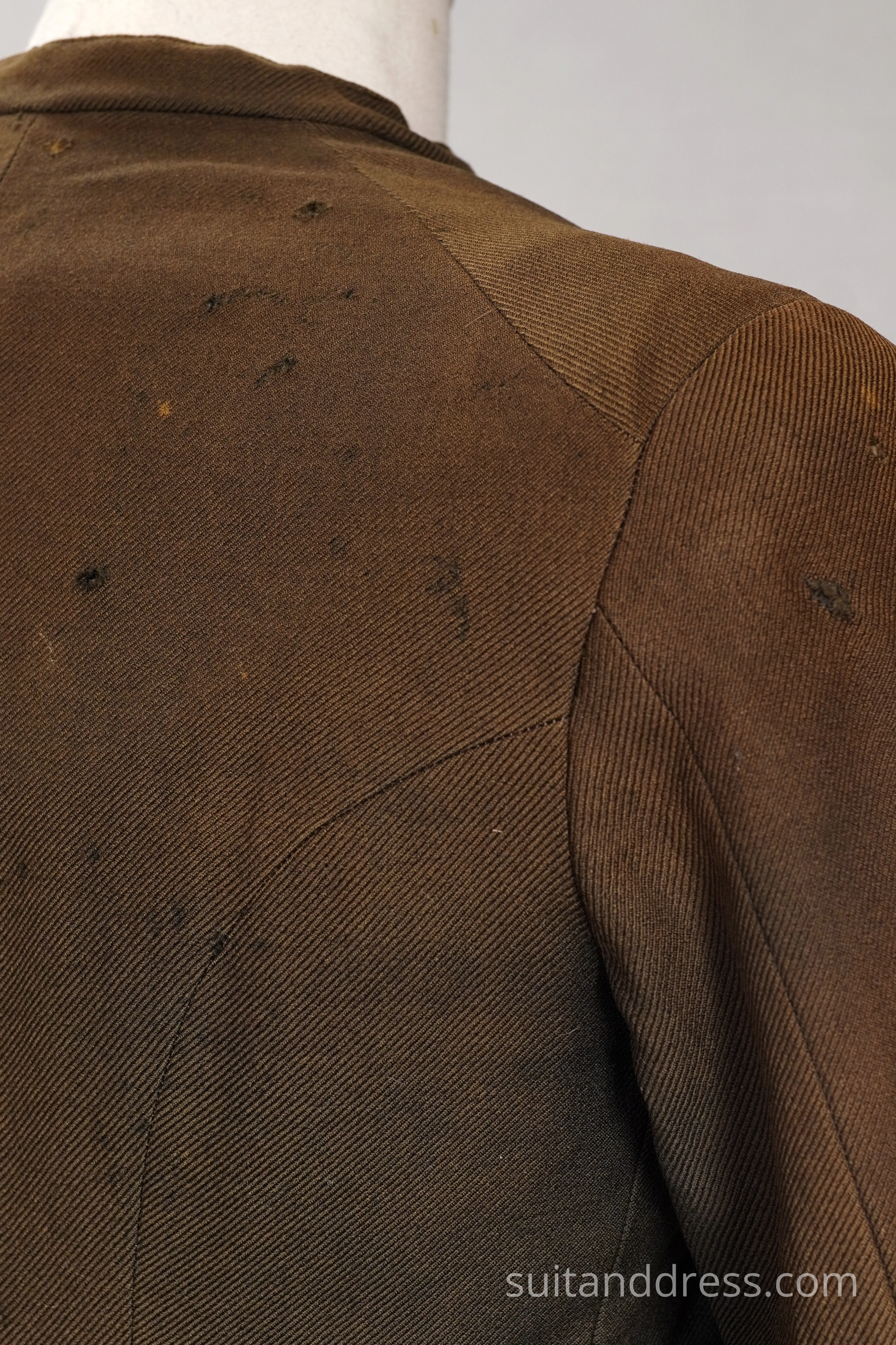 Original Victorian Edwardian suit faded worn out