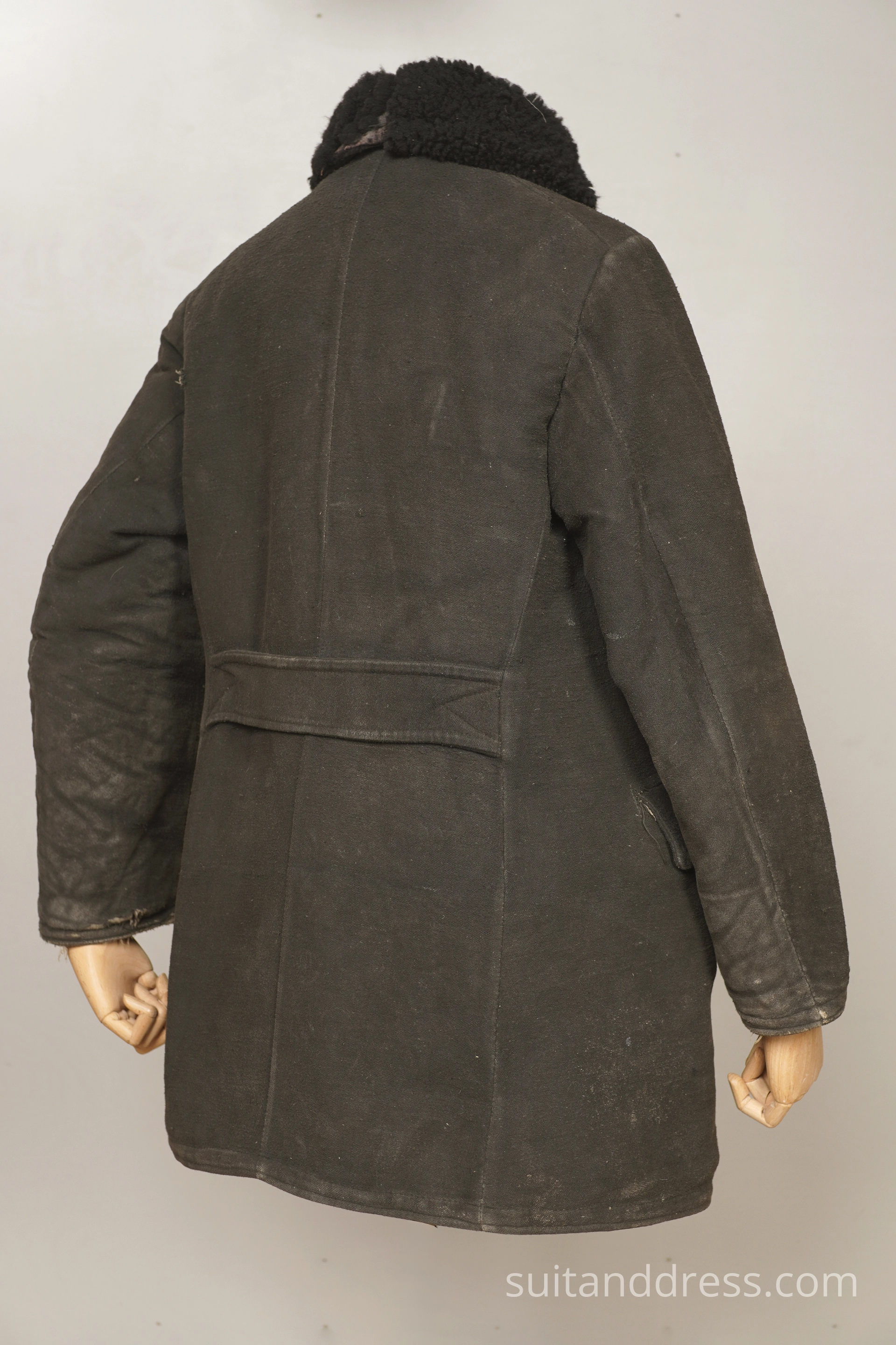 Post WW2 work coat sheepskin
