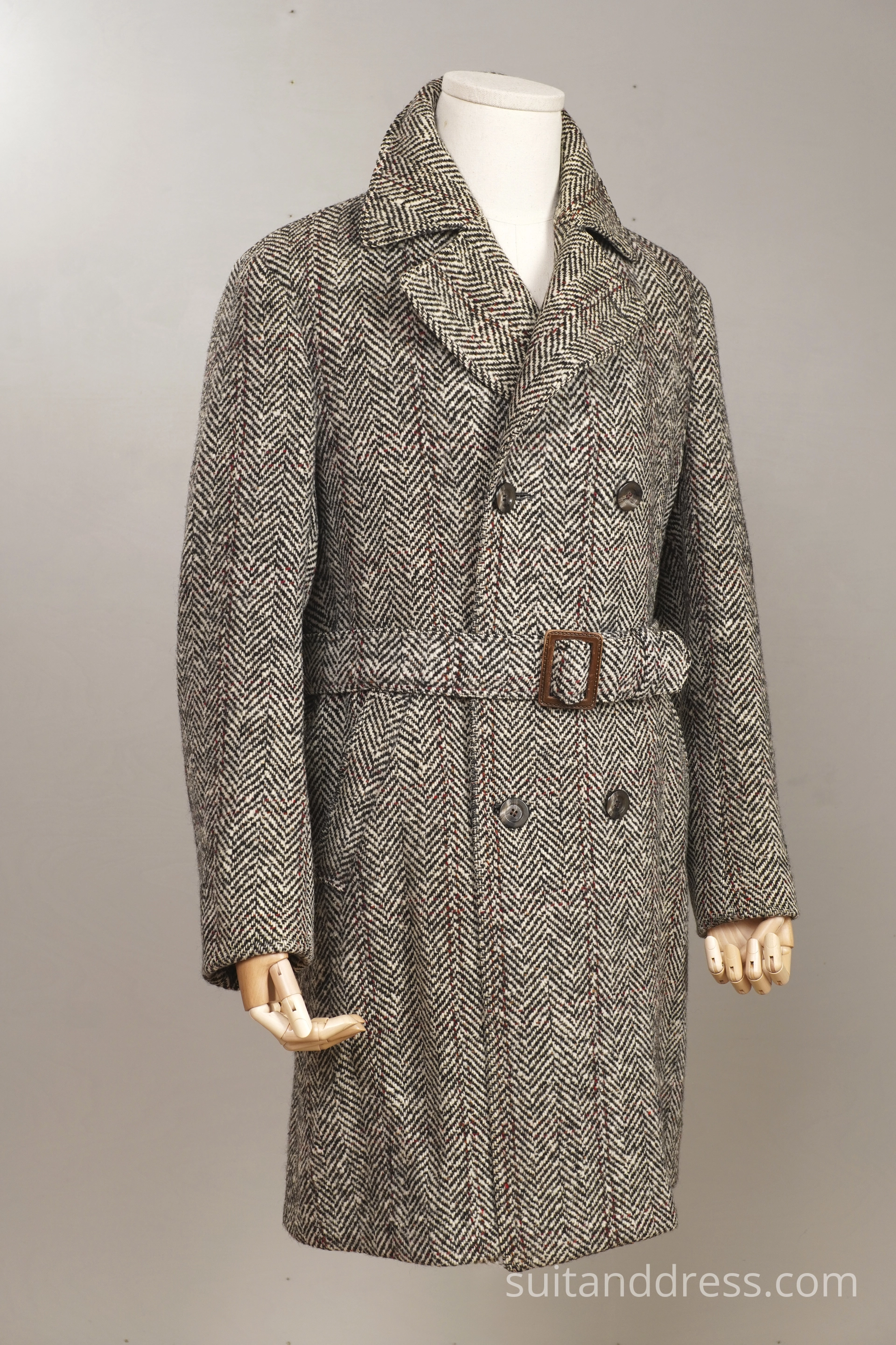 1960s herringbone coat for rent
