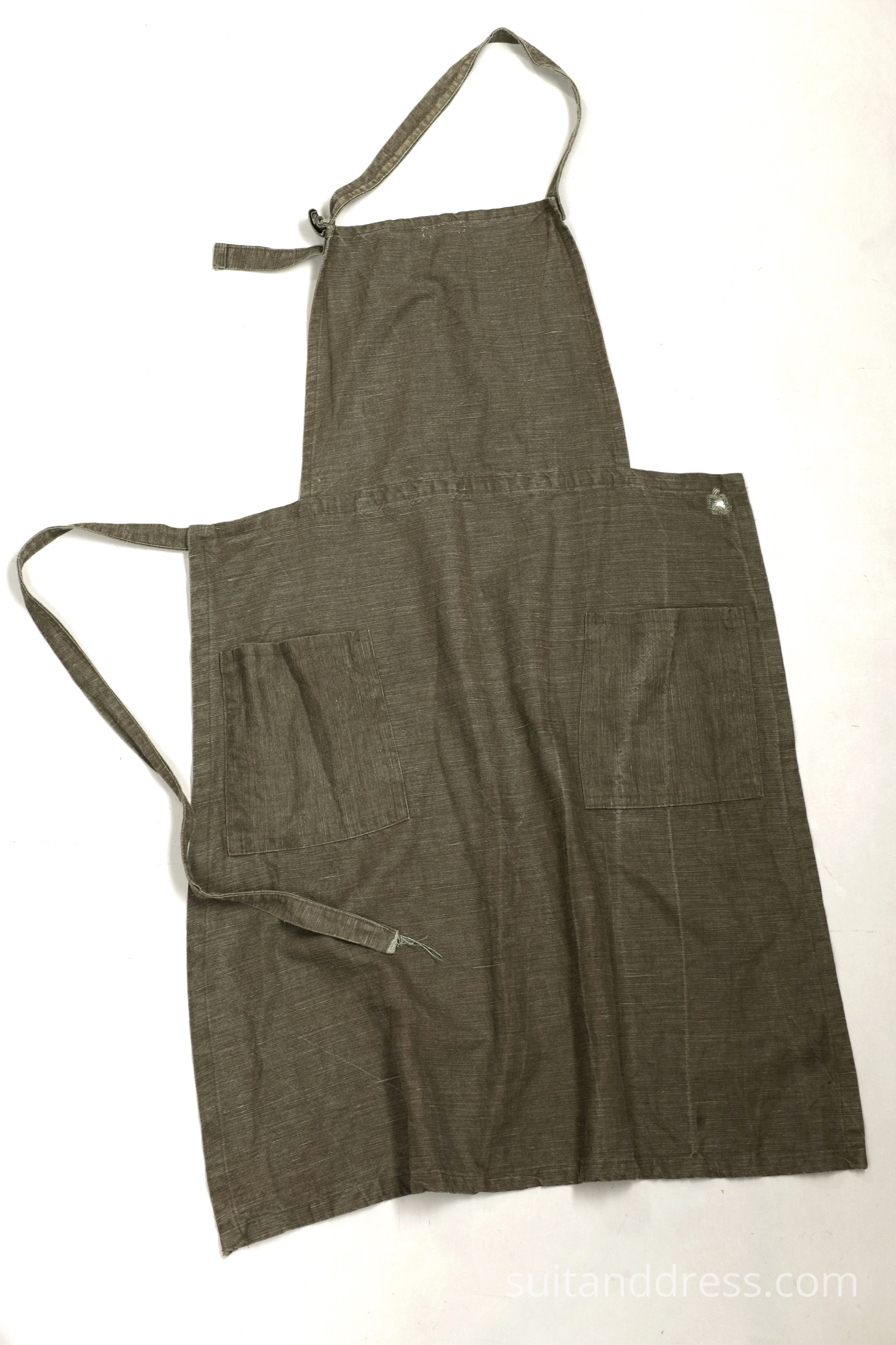 vintage darba priekšauts haki