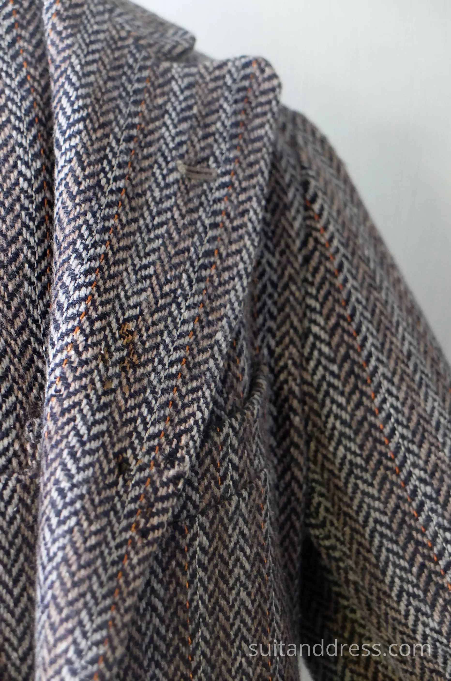 herringbone tweed kids suit 1930