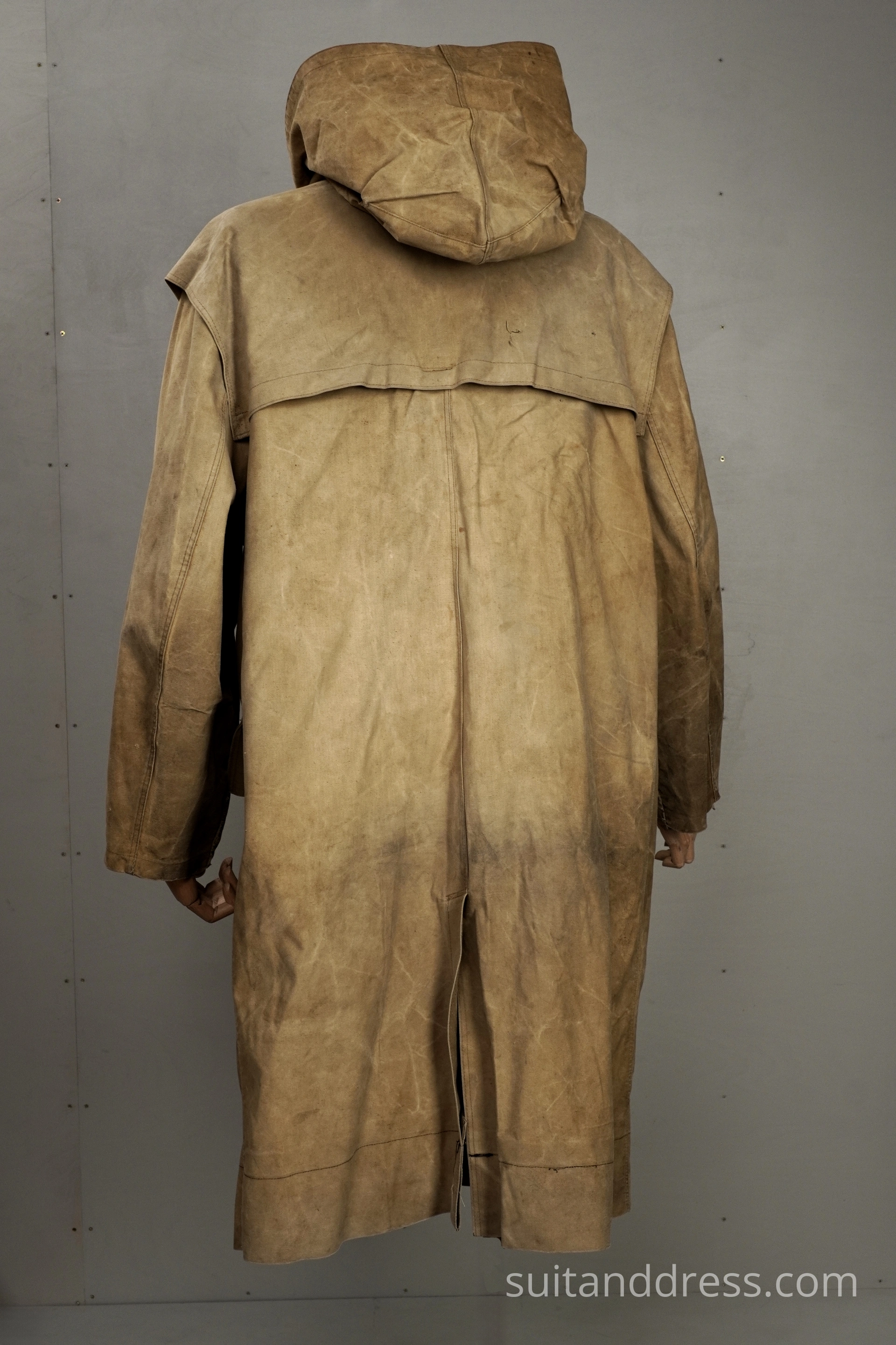 Vintage Soviet canvas work coat