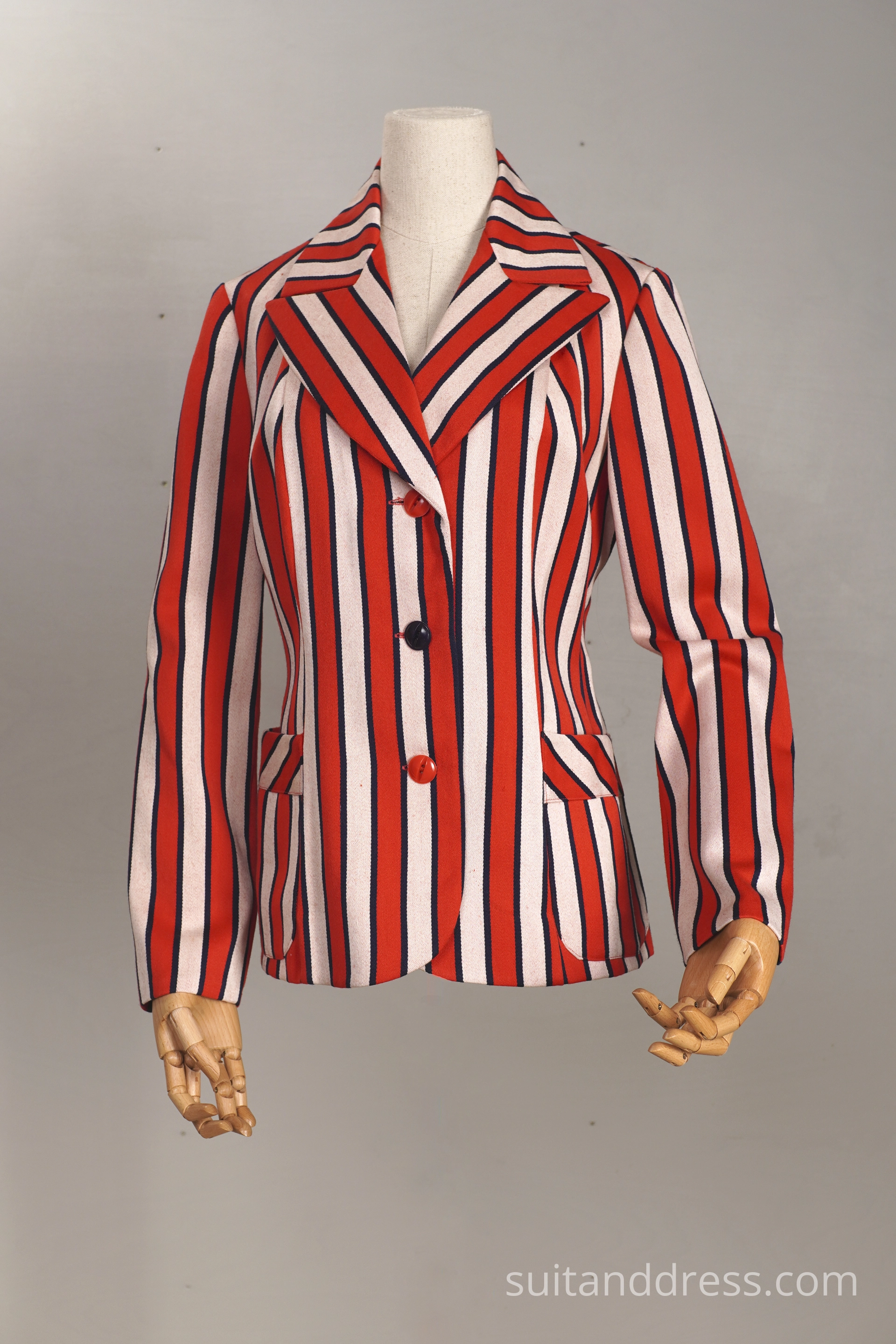bold stripes 70s blazer rent
