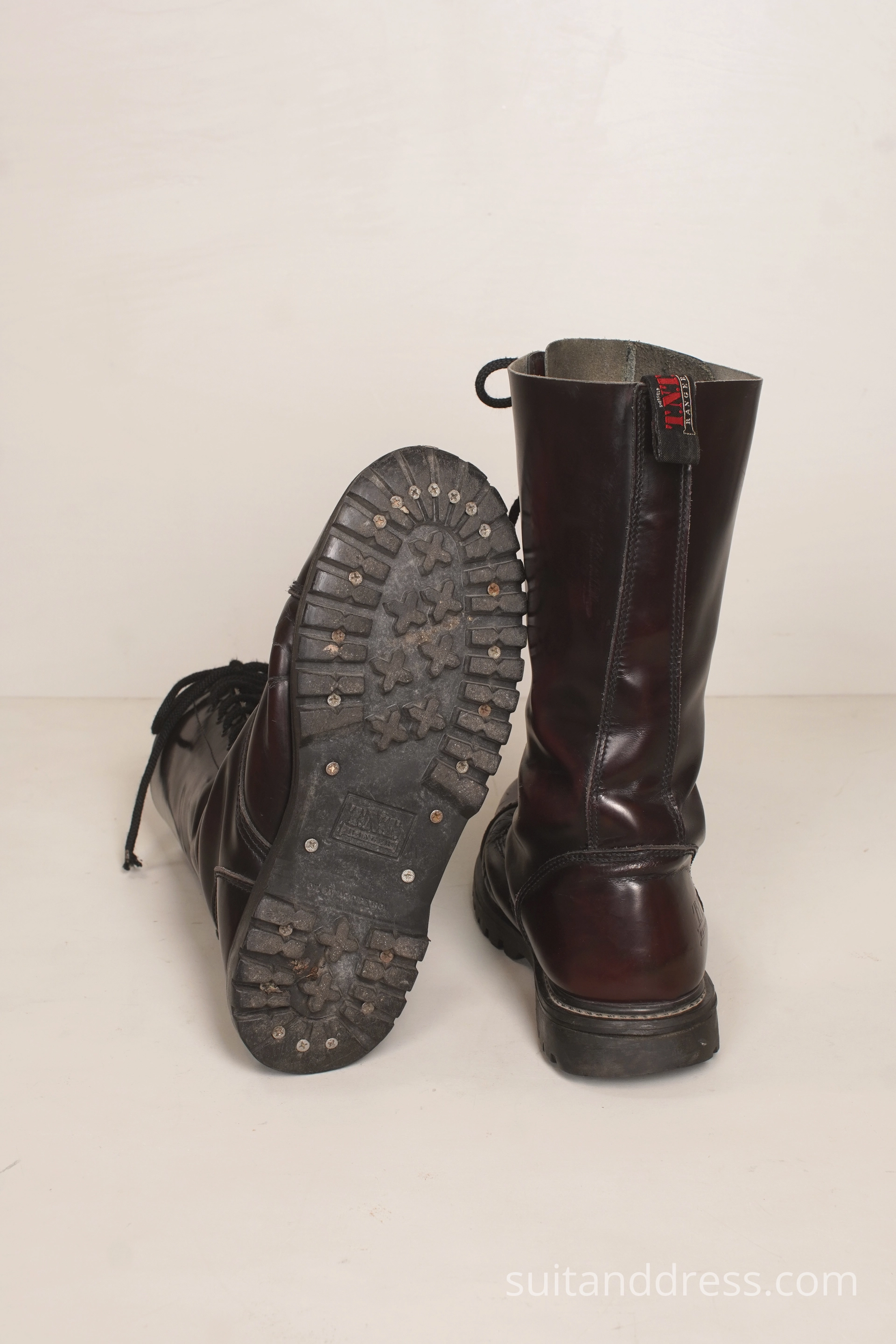 1990s dr Martens style TNT high boots punk boots 90s fashion for rent Riga