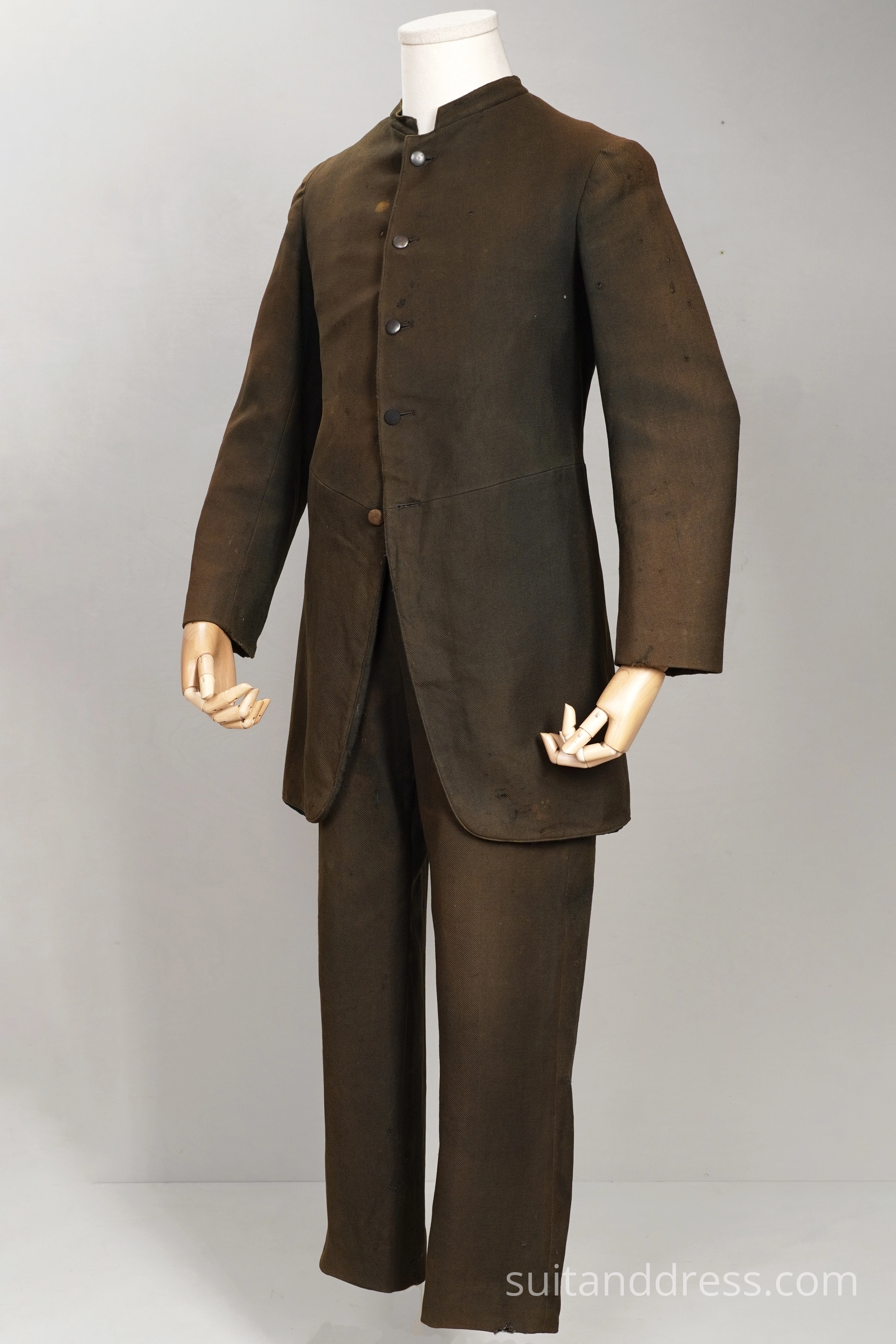 Original Victorian Edwardian suit faded worn out