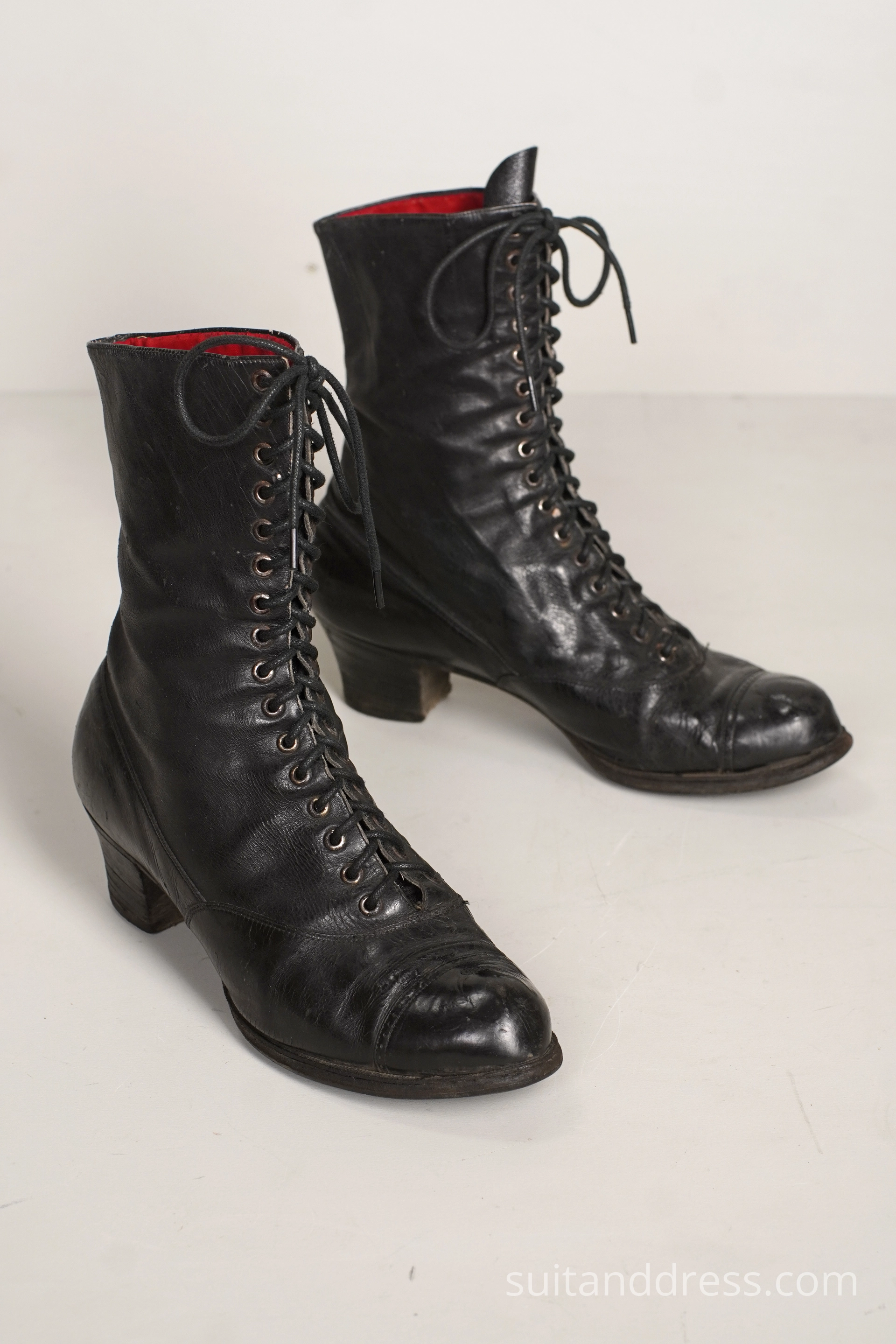 1920s lace-up ankle boots cosume rent Riga