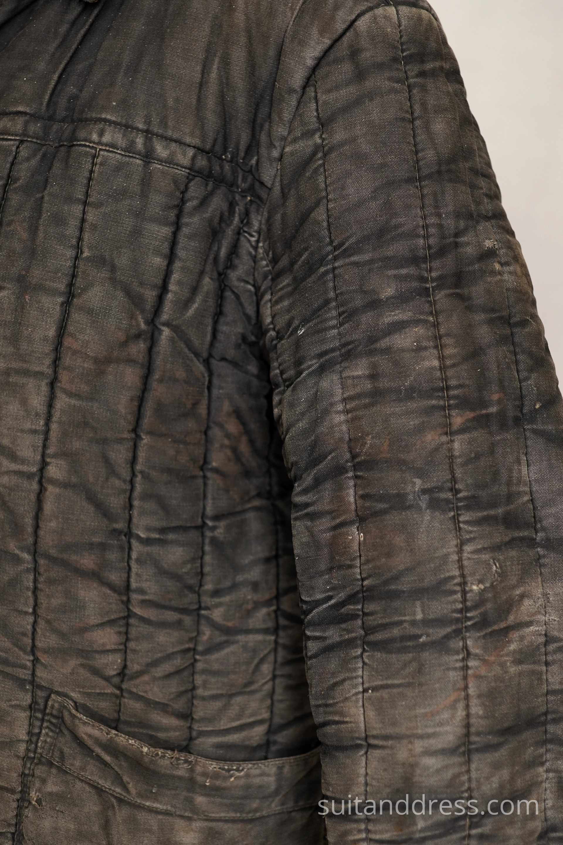 Vatnik quilted Soviet prisoners jacket for rent