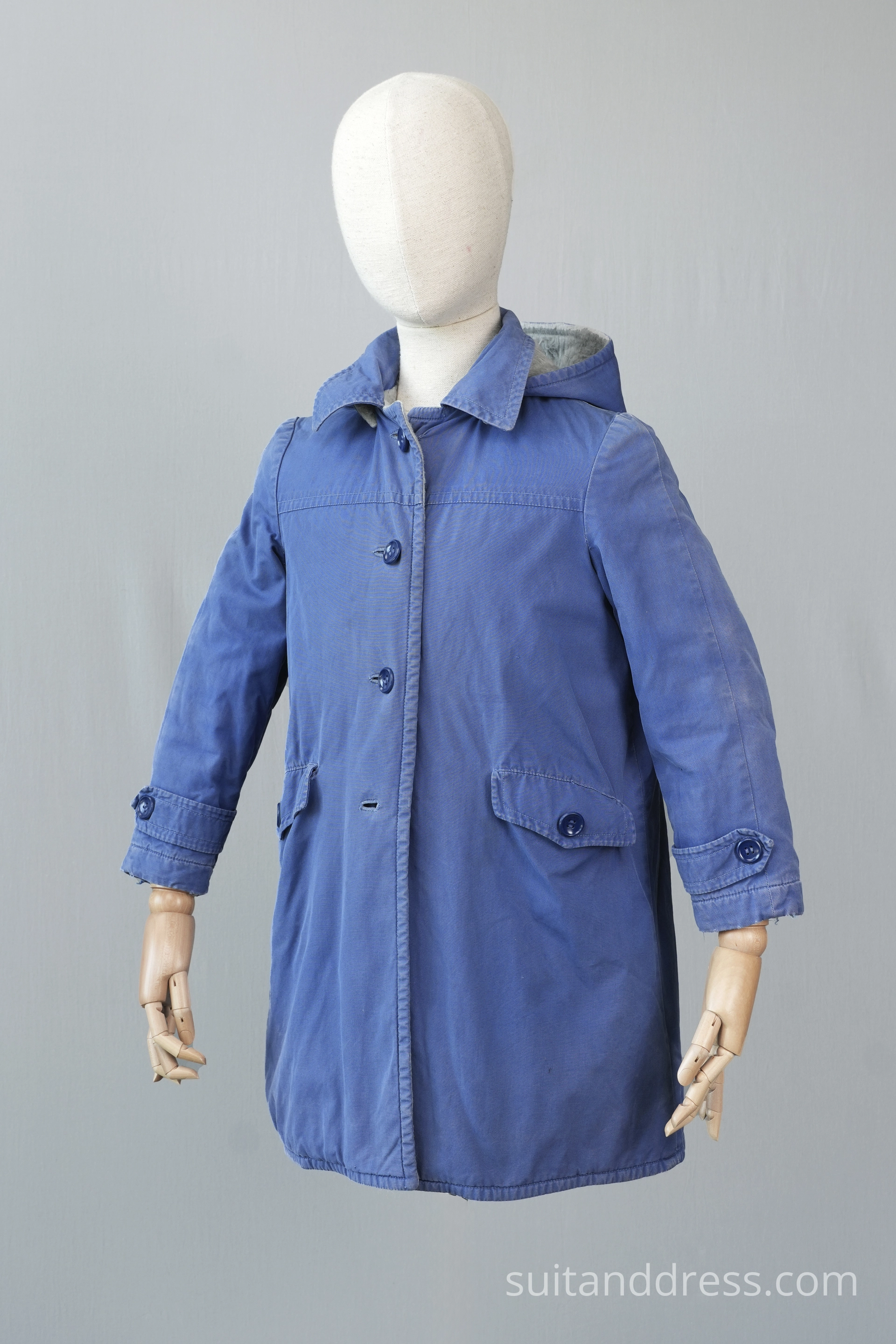 Soviet 70s 80s girls winbreaker coat film costume rental in Riga Latvia